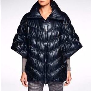 Nike puffer poncho with zipper